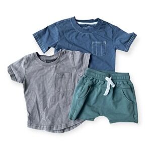 Little Bipsy Kids T-Shirts/Shorts  Size 12-18M 3pc Bundle